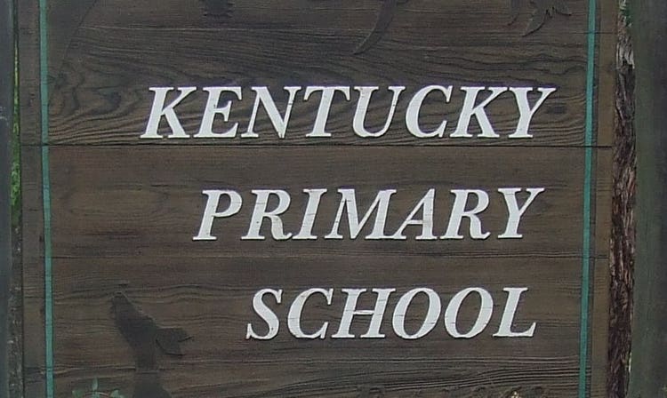 Kentucky School Sign